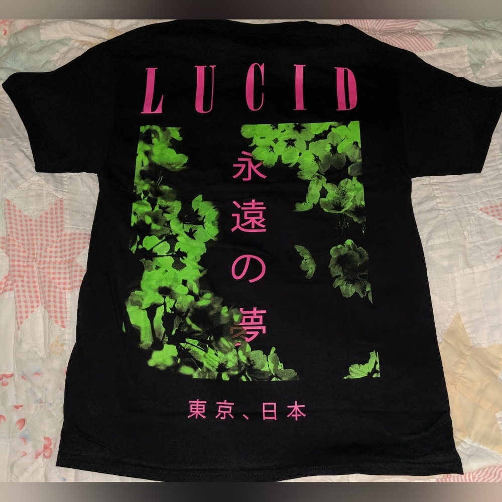 LUCID DREAMS NWOT- #Juiceworld Black  Graphic Tee